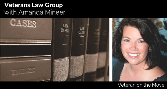 Amanda Mineer, Veteran on the Move