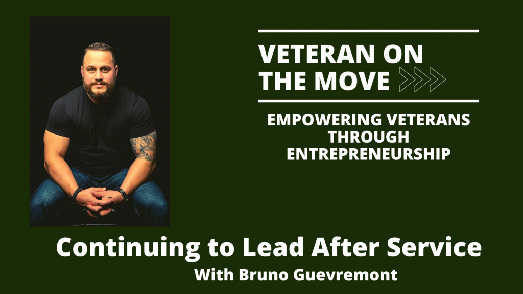 Bruno Guevremont, Veteran On The Move