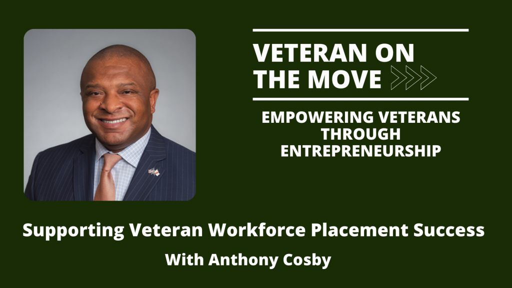 Anthony Cosby, Veteran On The Move