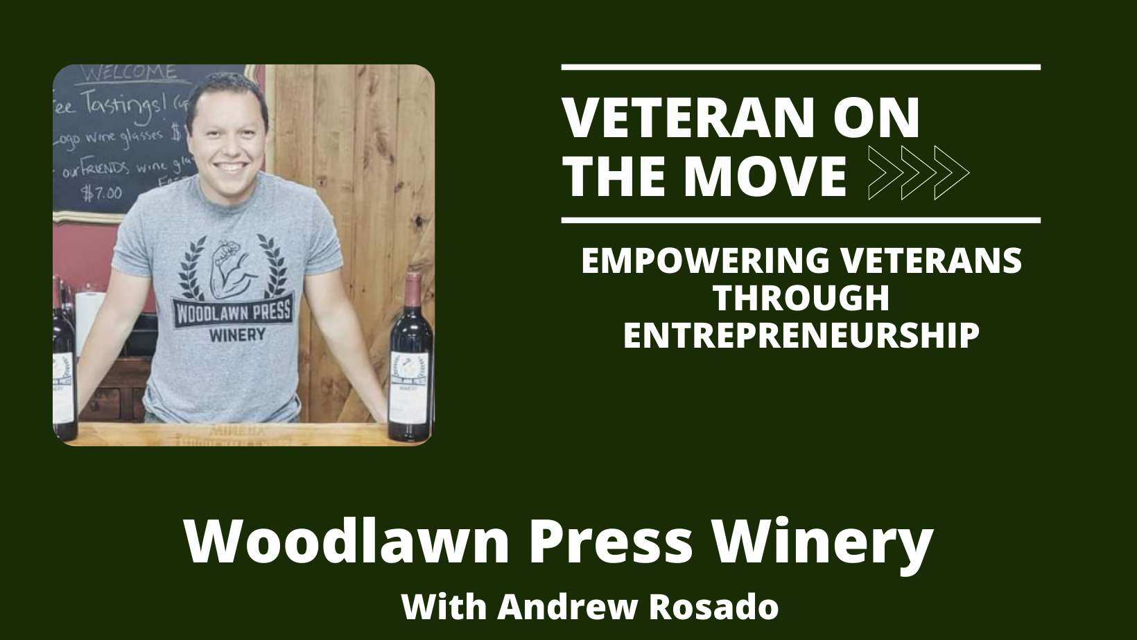 Andrew Rosado, Veteran On The Move