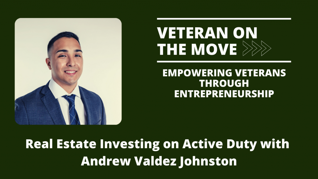 Veteran On the Move; Andrew Valdez Johnston