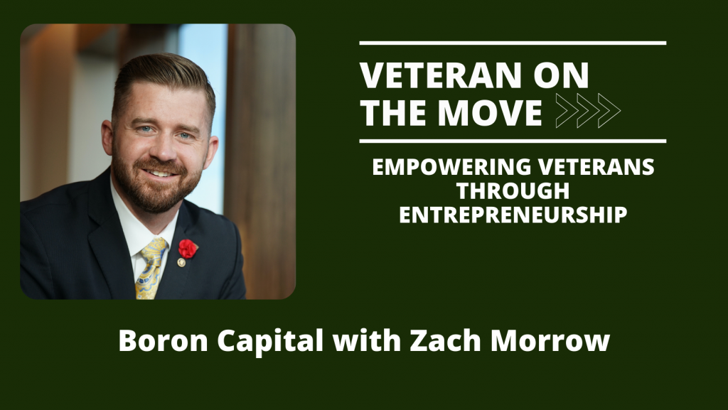 Zach Morrow, Veteran On the Move