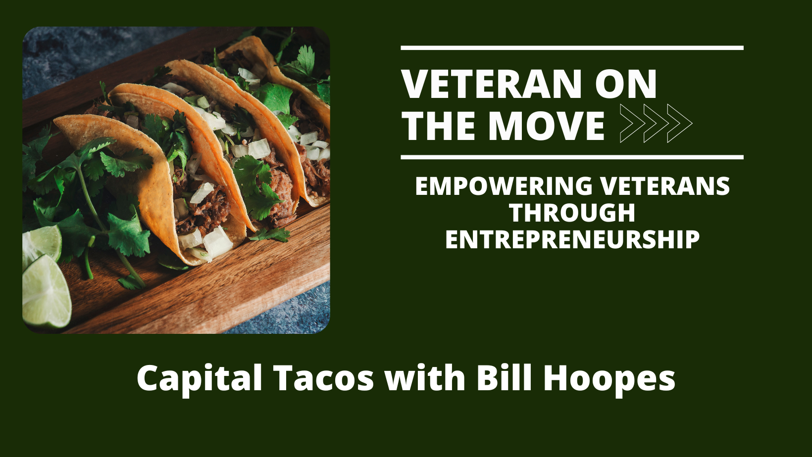 Bill Hoopes; Veteran On the Move