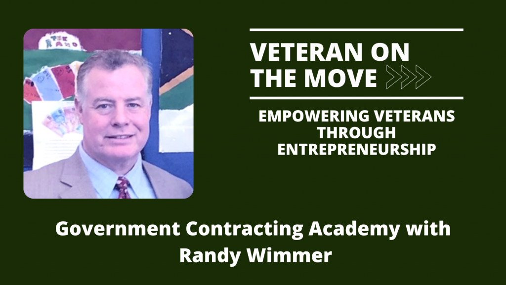 Randy Wimmer; Veteran On the Move