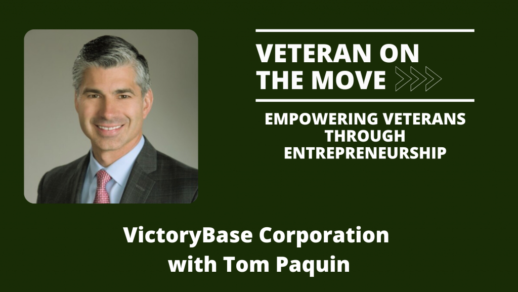 Tom Paquin: Veteran On the Move