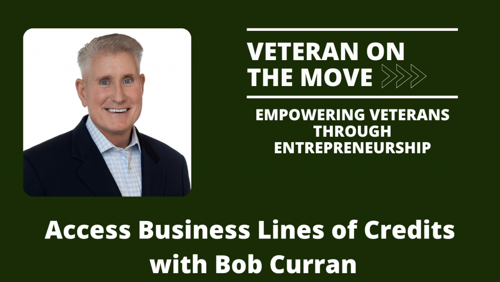 Bob Curran; Veteran On the Move
