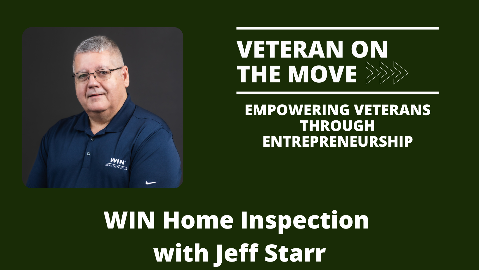 Jeff Starr; Veteran On the Move
