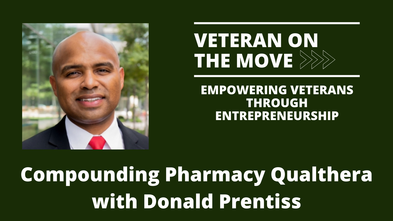 Donald Prentiss; Veteran On the Move