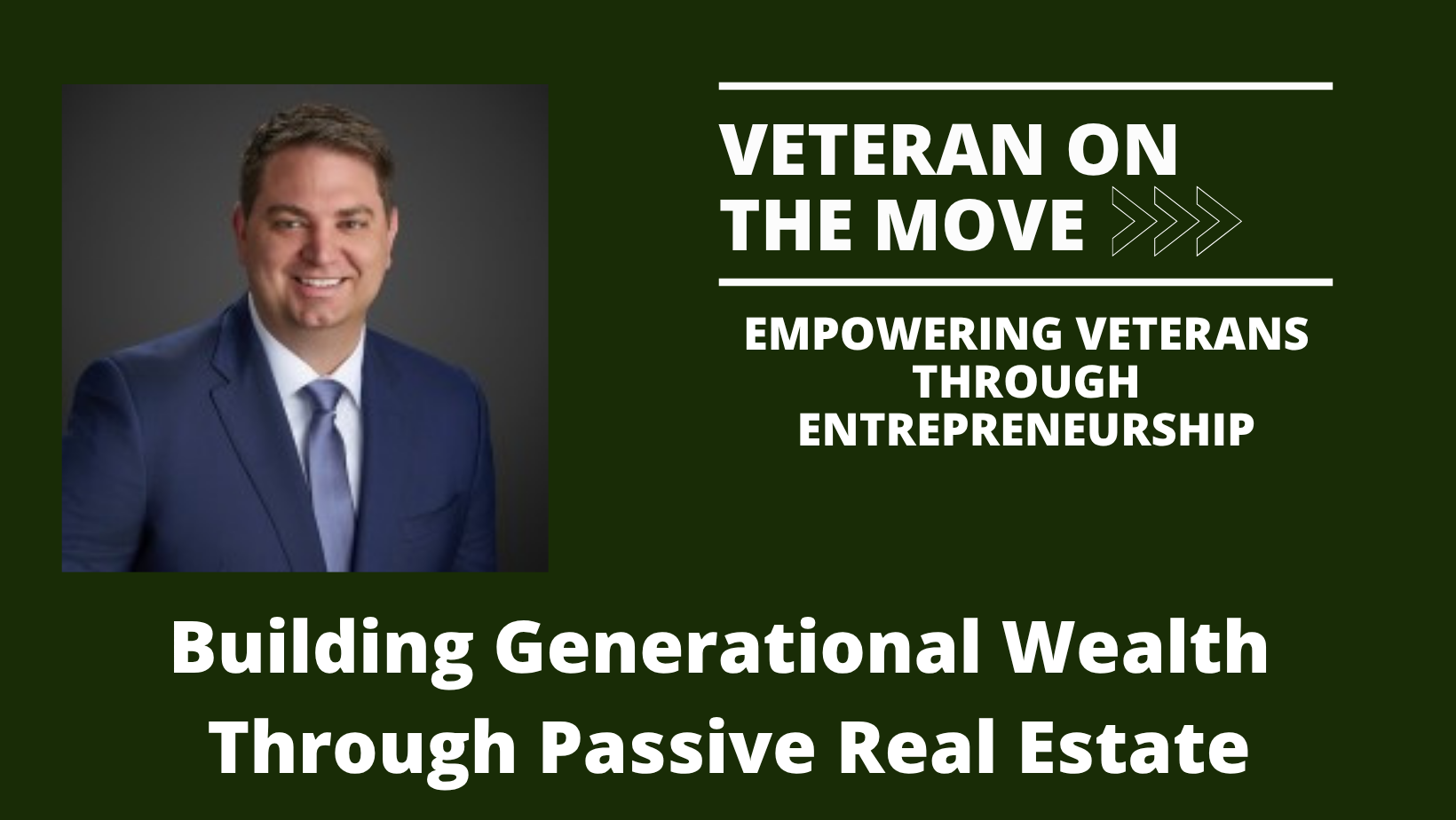 Wayne Courreges; Veteran On the Move