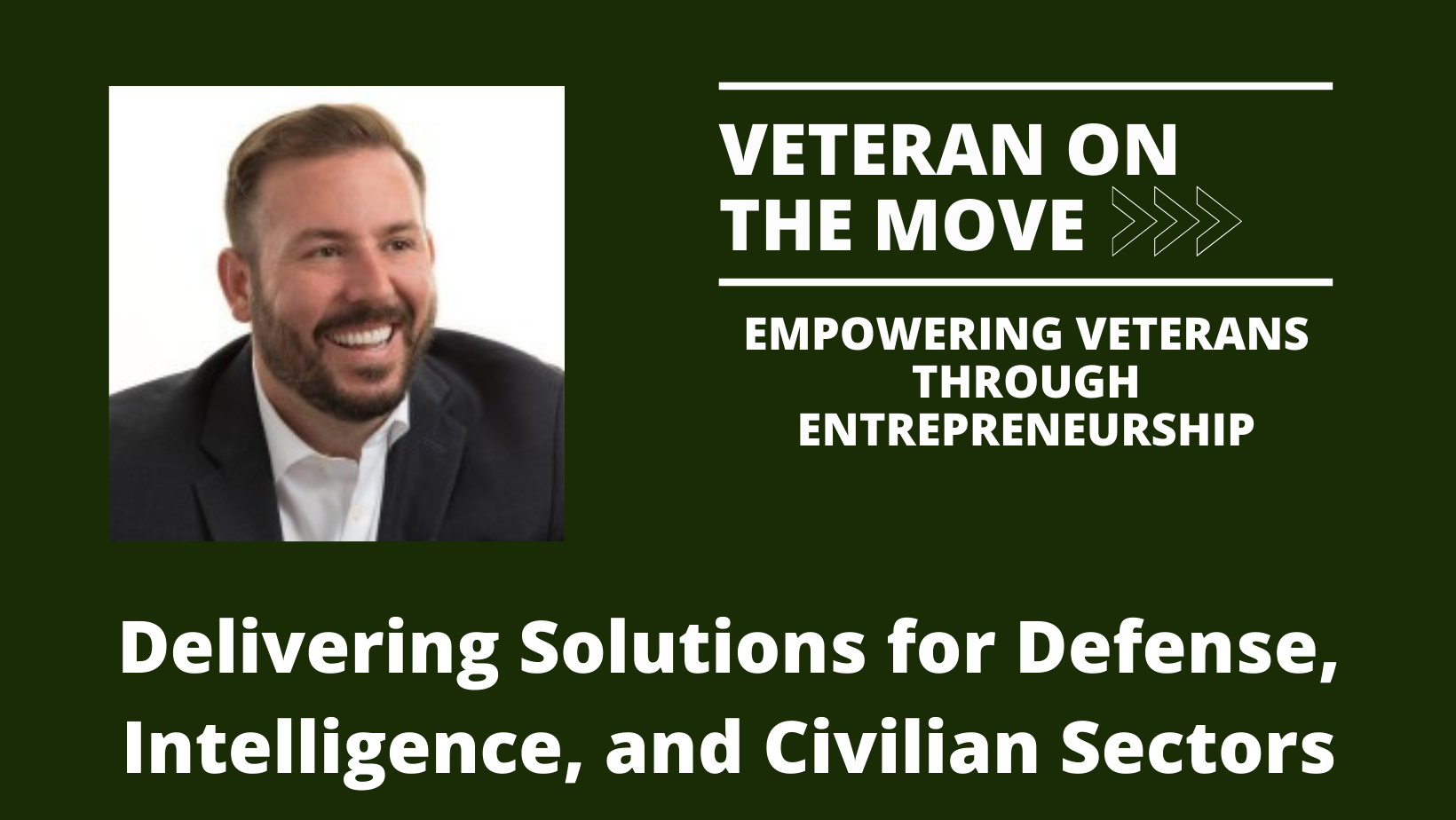 RJ Blake; Veteran On the Move