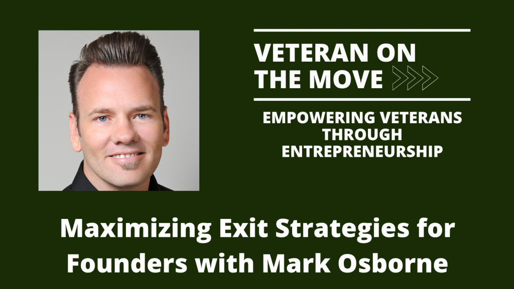 Mark Osborne: Veteran On the Move