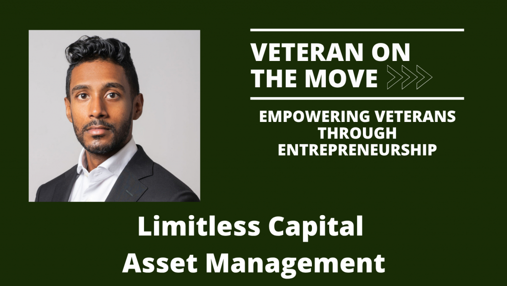 Justin Roopnarine; Veteran On the Move
