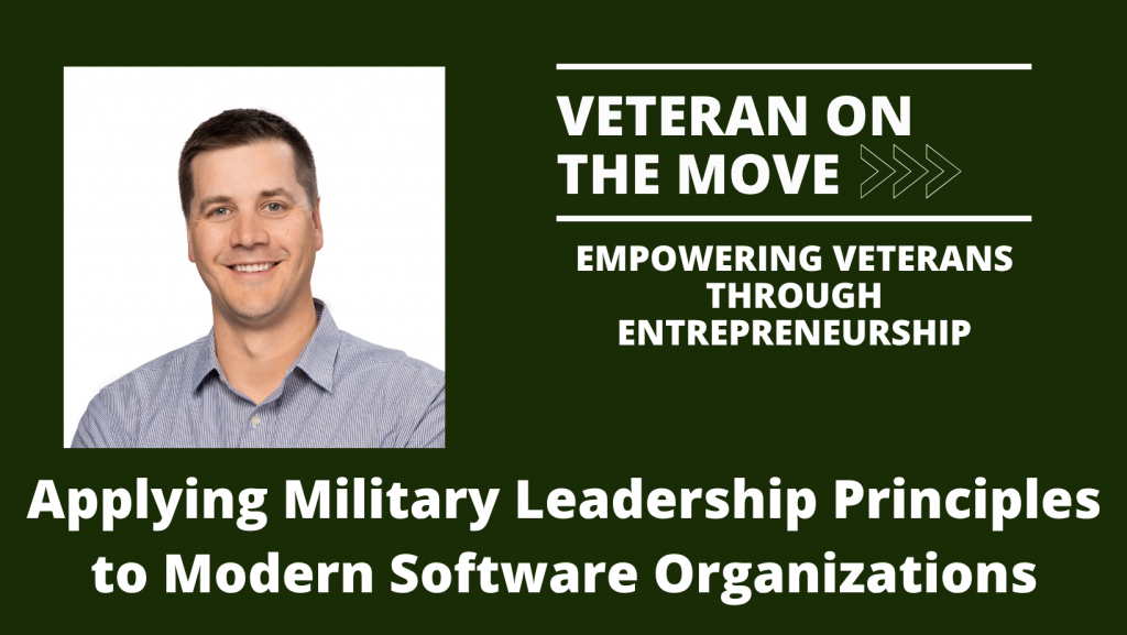 Nate Amidon; Veteran On the Move
